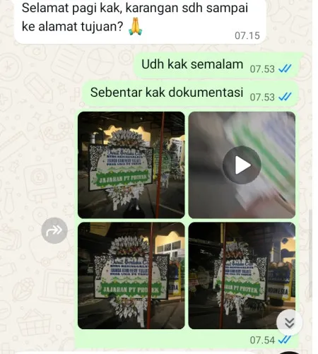 Pengiriman Papan Bunga Selamat Koang Jaya