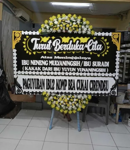 Papan Bunga Duka Koang Jaya