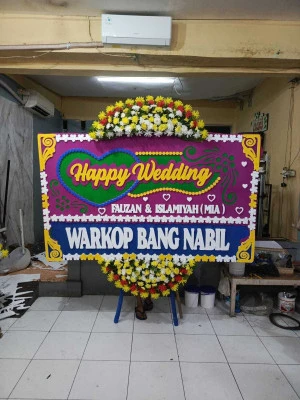 Papan Bunga di Koang Jaya