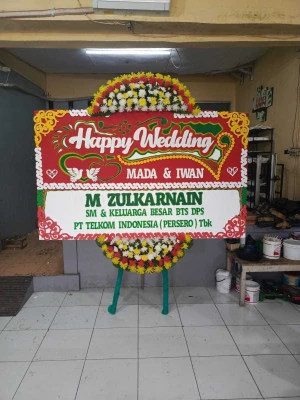 Papan Bunga di Koang Jaya