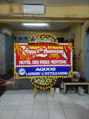 Papan Bunga di Koang Jaya