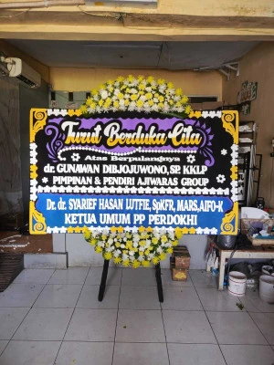 Papan Bunga di Koang Jaya